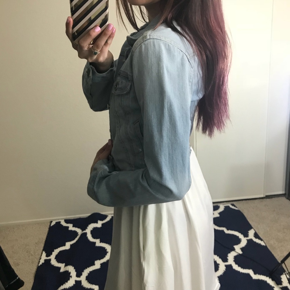 LAST XL • Dark Mauve Mini Dress With Pockets - Picture 5 of 6